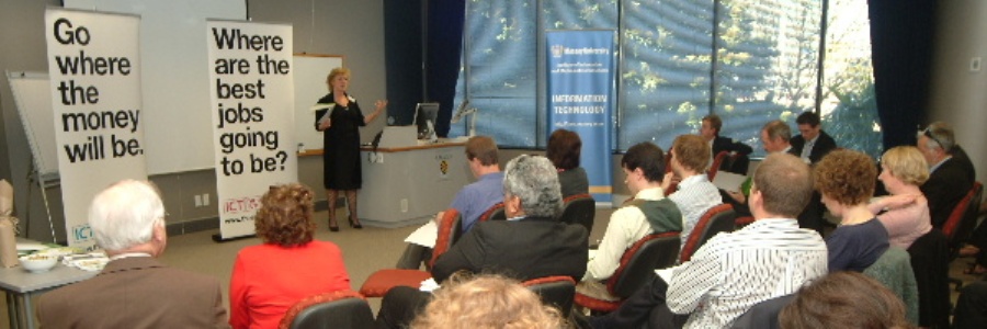 Judy presents to Otago Interns